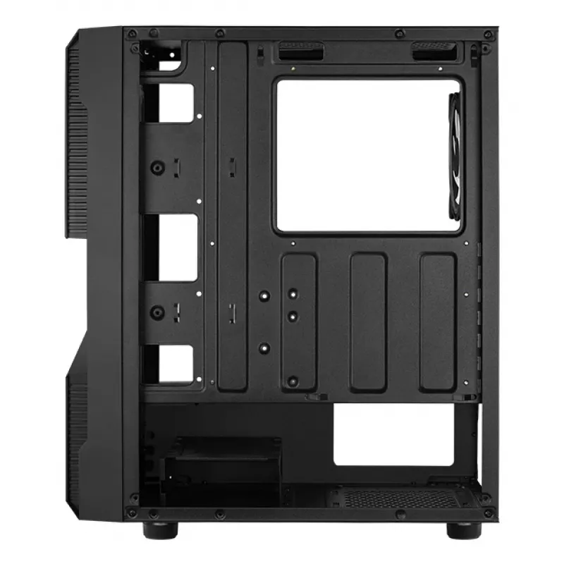 Torre media Aerocool Menace Saturn RGB negra