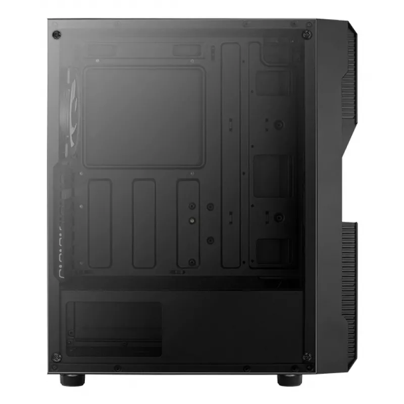 Torre media Aerocool Menace Saturn RGB negra