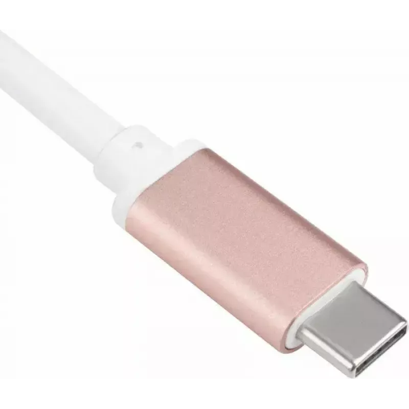 Adaptador de vídeo USB-C a HDMI SILVERSTONE EP08 (USB‑C 3.1, HDMI) rosa