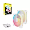 Kit de inicio de ventiladores CORSAIR Icue Link Lx140-r RGB 140mm PWM Reverse - blanco
