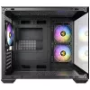 Caja de PC Antec CX600M torre media negra, madera