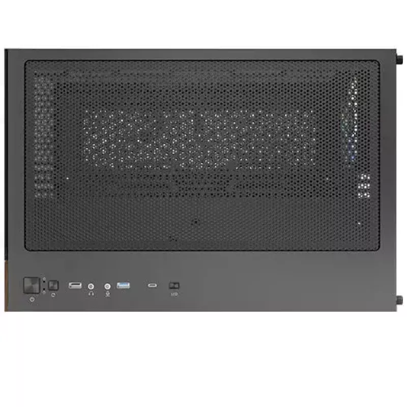 Caja de PC Antec CX600M torre media negra, madera