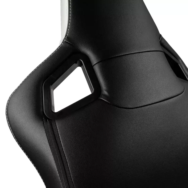 noblechairs EPIC Real Leather silla gaming NBL-RL-EPC-001, negra/blanca/roja