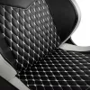 noblechairs EPIC Real Leather silla gaming NBL-RL-EPC-001, negra/blanca/roja