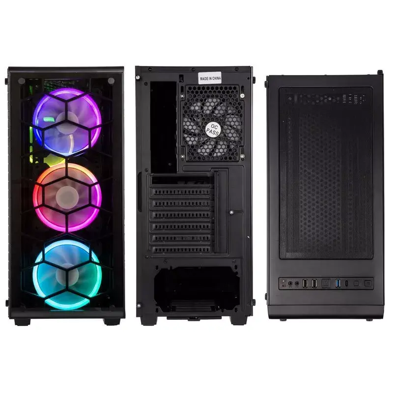 Carcasa de PC Kolink Observatory Midi Tower negra