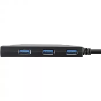 Hub InLine USB 3.2 Gen.1, USB-C a 2 puertos USB-C y 3 puertos USB-A, con fuente de alimentación