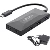 Hub InLine USB 3.2 Gen.1, USB-C a 2 puertos USB-C y 3 puertos USB-A, con fuente de alimentación