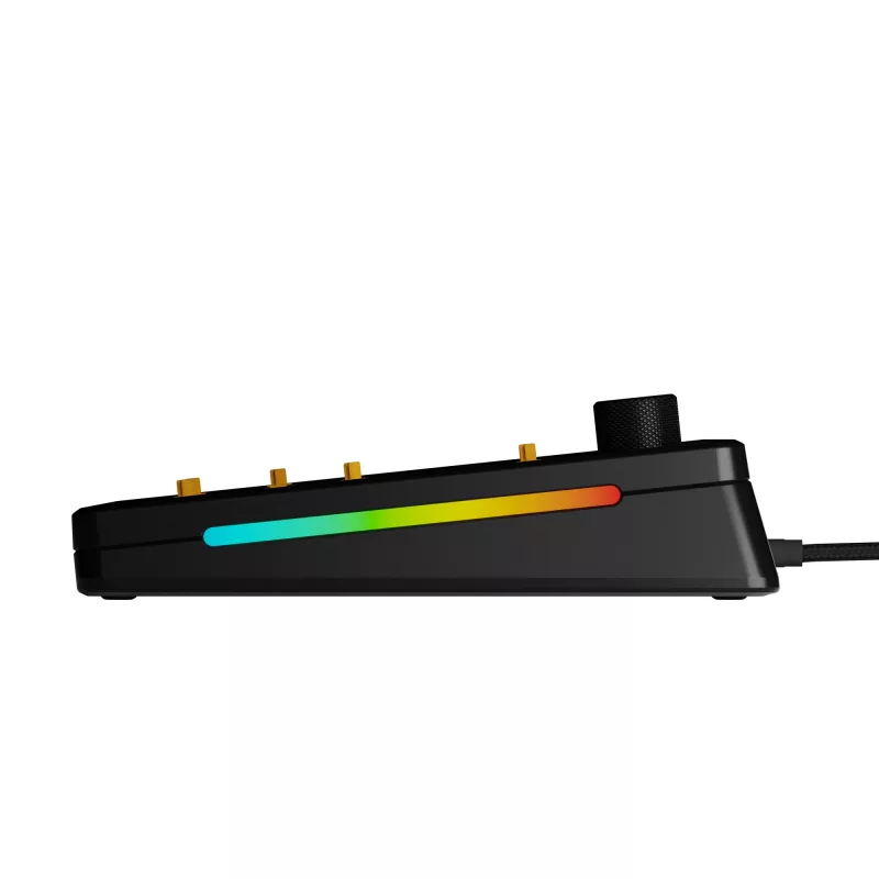 Glorious GMMK 3 Pro 75% teclado gaming barebone GLO-KB-GMMK3-PRO-75-BB-W-BLK-US, con cable, distribución ANSI US, negro