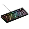 Glorious GMMK 3 Pro 75% teclado gaming barebone GLO-KB-GMMK3-PRO-75-BB-W-BLK-US, con cable, distribución ANSI US, negro
