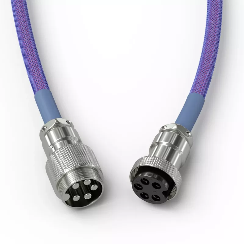 Cable USB trenzado GLORIOUS GMMK Nebula 1,5 m RGB para teclados