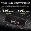 SSD Corsair MP600 Elite CSSD-F1000GBMP600ENH, 1 TB, M.2 2280, PCIe 4.0 x4 NVMe, 3D TLC, cifrado AES de 256 bits