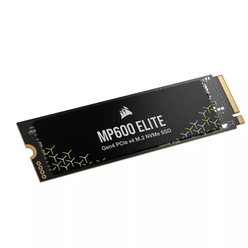 SSD Corsair MP600 Elite CSSD-F1000GBMP600ENH, 1 TB, M.2 2280, PCIe 4.0 x4 NVMe, 3D TLC, cifrado AES de 256 bits
