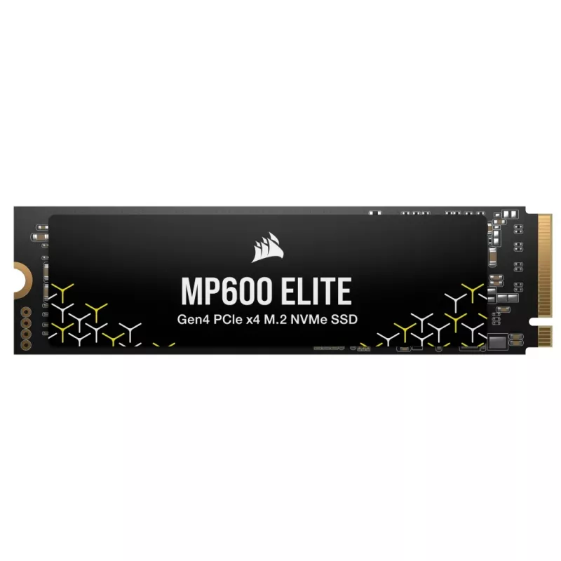 SSD Corsair MP600 Elite CSSD-F1000GBMP600ENH, 1 TB, M.2 2280, PCIe 4.0 x4 NVMe, 3D TLC, cifrado AES de 256 bits