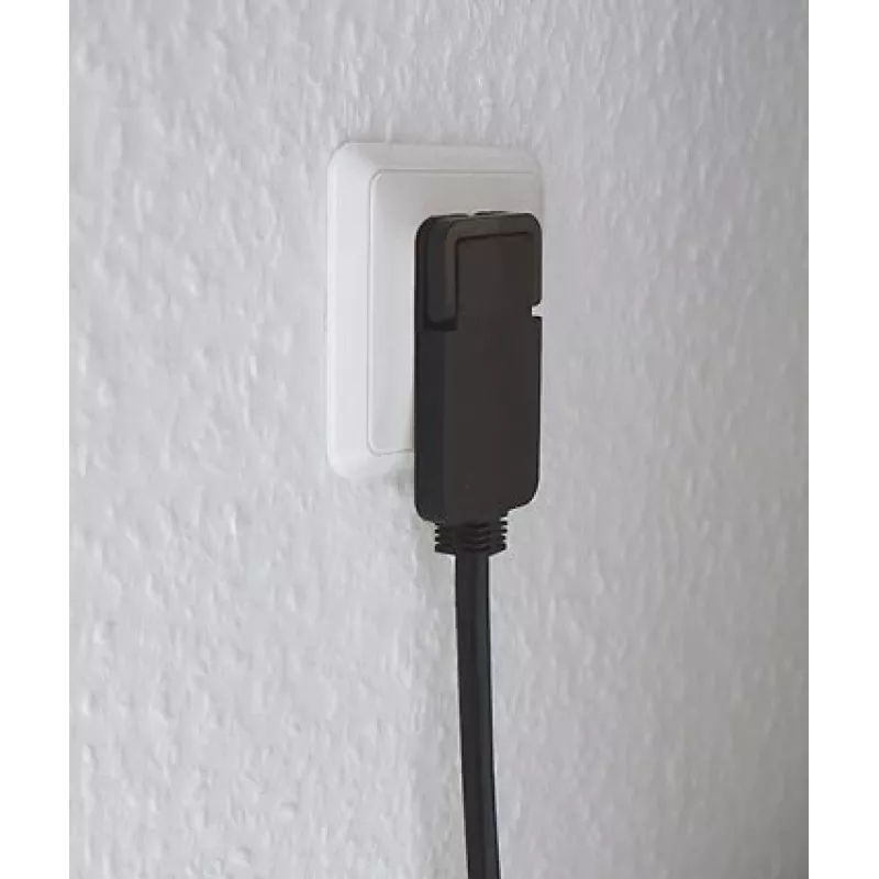 BRENNENSTUHL Cable de extensión corto con conector plano acodado 2 m