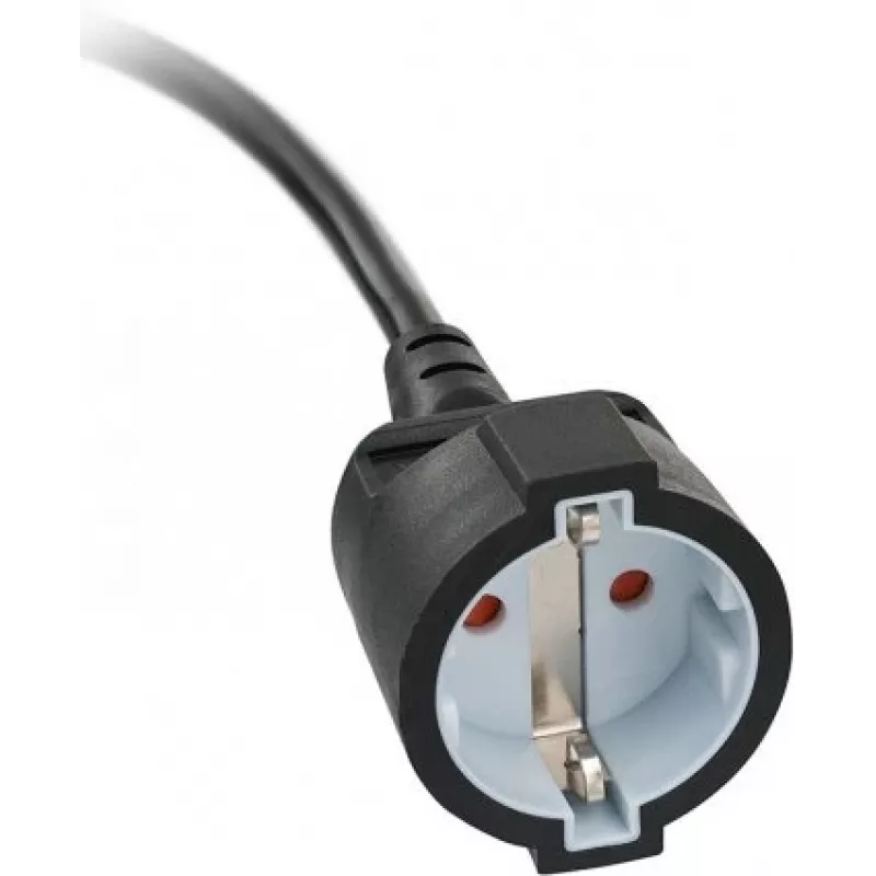 BRENNENSTUHL Cable de extensión corto con conector plano acodado 2 m