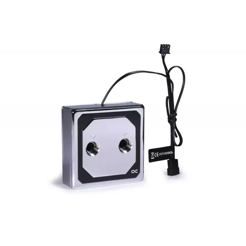 Bloque de agua Alphacool 13083 latón cobre cromado 70 mm