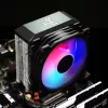 Disipador Jonsbo CR-1200E 9,2 cm 2000 RPM negro
