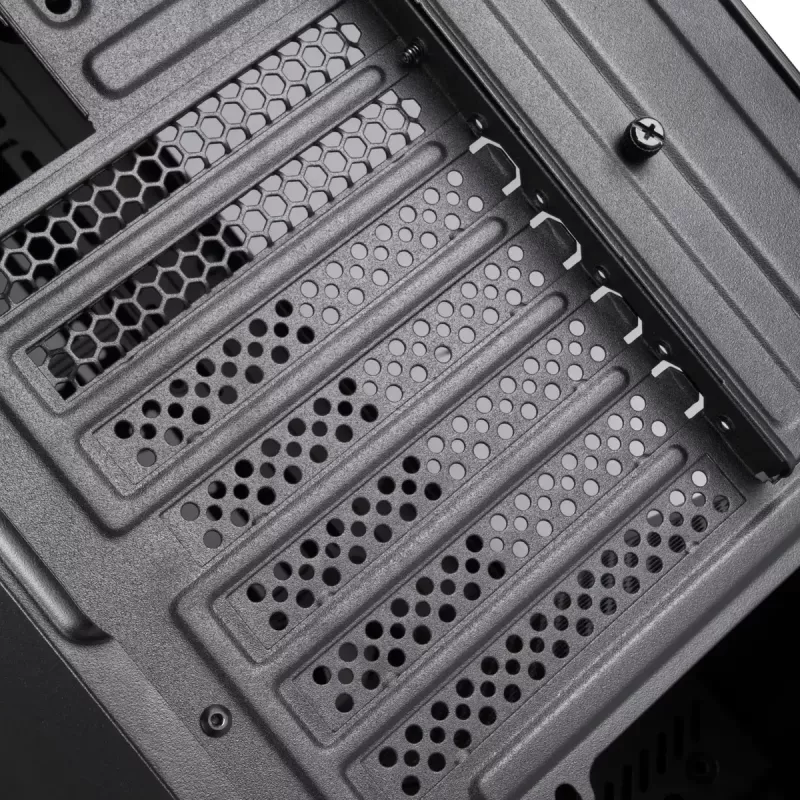 Caja de PC Silverstone FARA B1 PRO torre negra