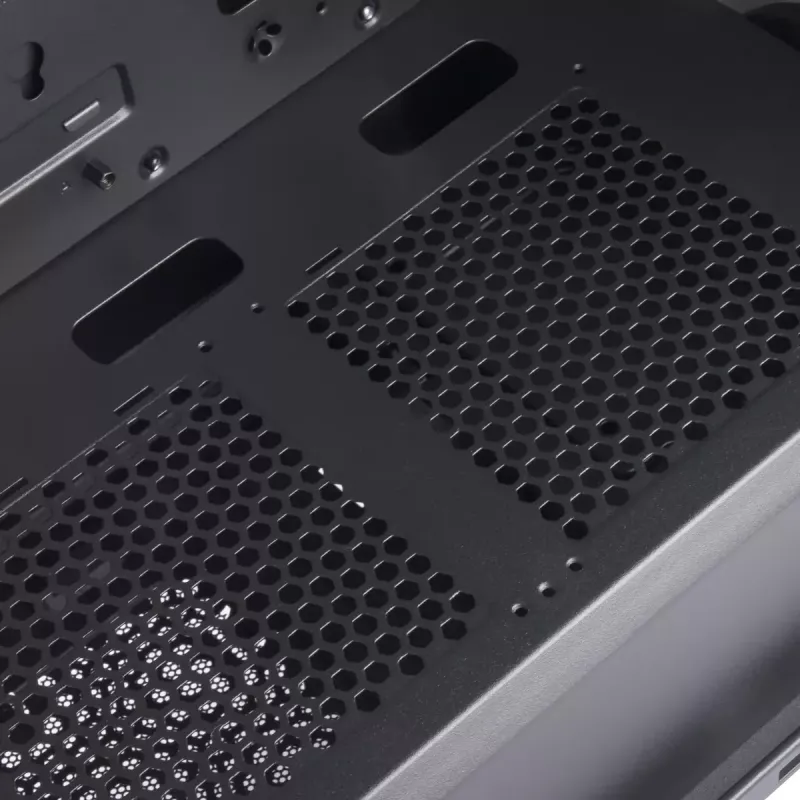 Caja de PC Silverstone FARA B1 PRO torre negra