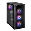 Caja de PC Silverstone FARA B1 PRO torre negra