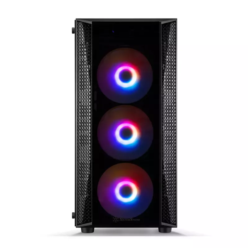 Caja de PC Silverstone FARA B1 PRO torre negra