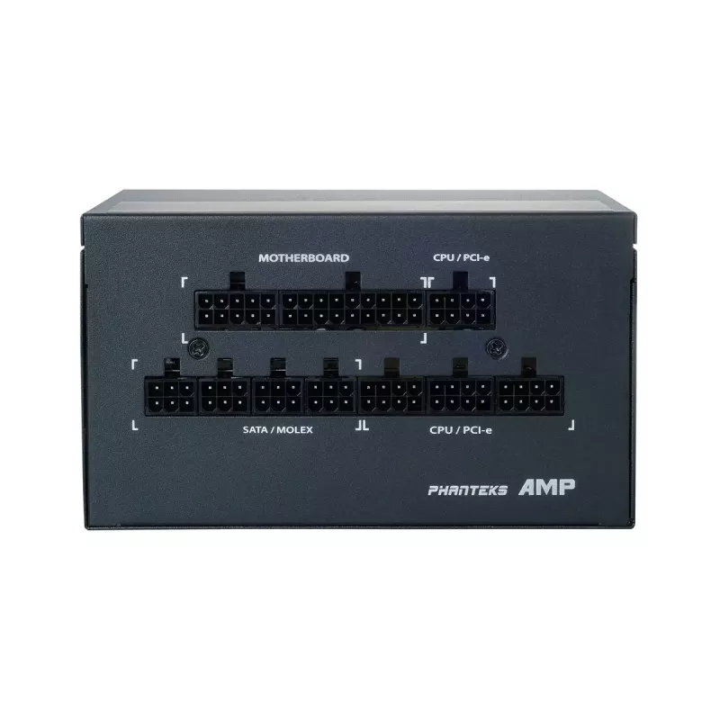Fuente de alimentación Phanteks AMP GH 850W, 80 PLUS Gold, ATX 3.1, PCIe 5.1, negra