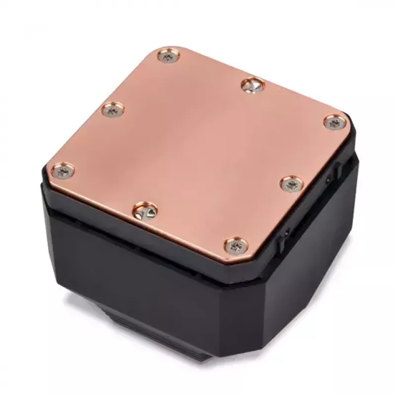 Refrigeración líquida AiO para CPU SilverStone Permafrost PF360-ARGB V2 SST-PF360-ARGB-V2 de 360 mm, ARGB, con controlador RGB incluido, negra