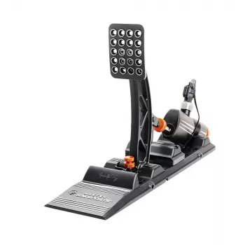 Set de pedales de acelerador y freno Asetek Invicta S Sim-Racing — modelo 40-010-0010006