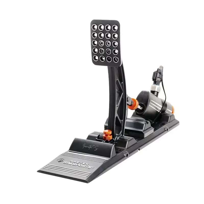 Set de pedales de acelerador y freno Asetek Invicta S Sim-Racing — modelo 40-010-0010006