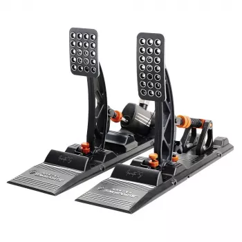 Set de pedales de acelerador y freno Asetek Invicta S Sim-Racing — modelo 40-010-0010006