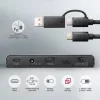 Clone Master USB-C Axagon ADSA-CC NVMe M.2 SSD y SATA HDD