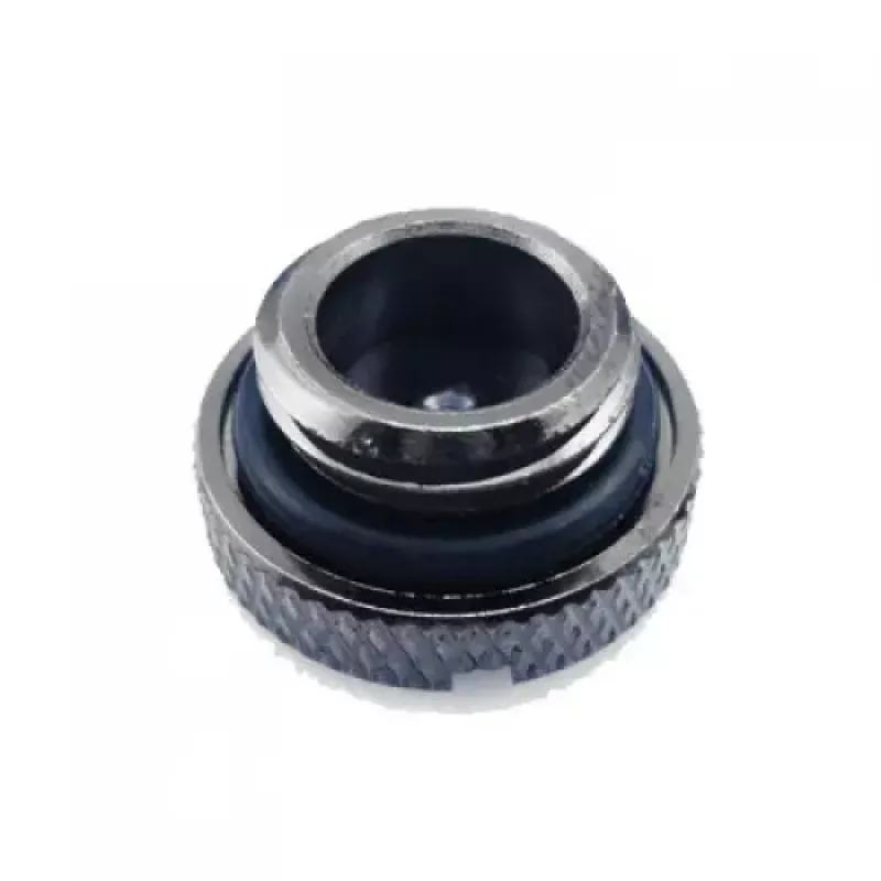 Tapón de cierre XSPC G1/4 con rosca macho, cromo negro