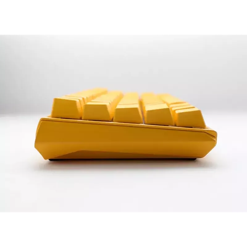 Teclado Ducky One 3 amarillo Mini, gaming, USB, alemán, mecánico, RGB