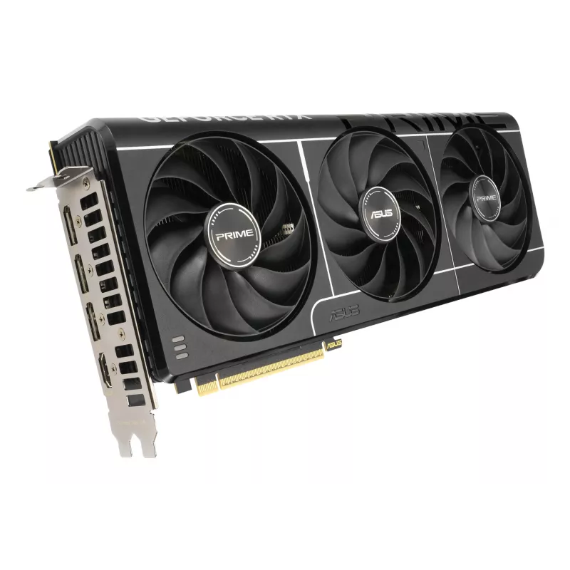 Tarjeta gráfica ASUS GeForce RTX 5080 — 16 GB GDDR7, 256 bits, PCIe 5.0, 3x DisplayPort, 1x HDMI, 306×126×50 mm
