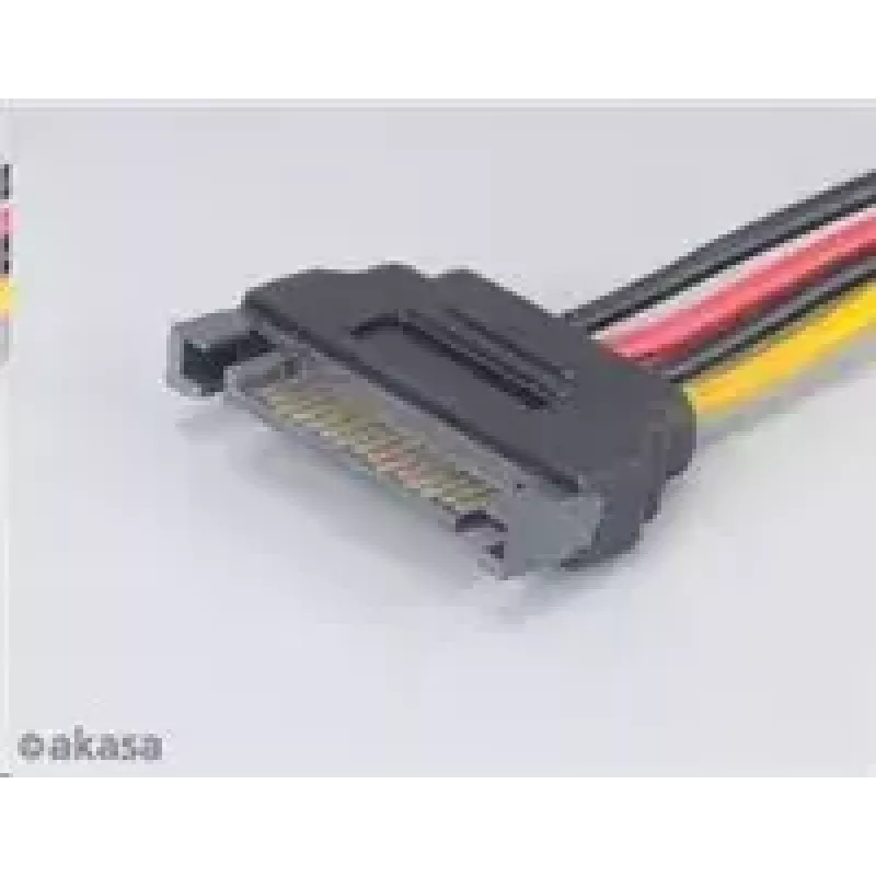 Akasa AK-CBPW03-KT02 cable adaptador de SATA a Molex (2 uds.)