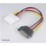 Akasa AK-CBPW03-KT02 cable adaptador de SATA a Molex (2 uds.)