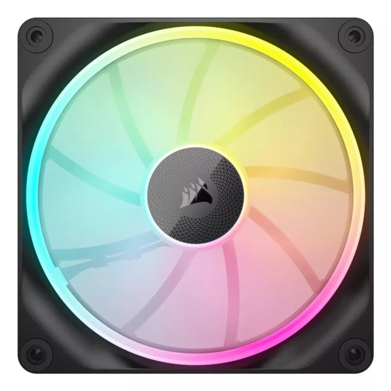 Ventilador Corsair CO-9051027-WW 14 cm negro 350-2000 RPM rodamiento magnético
