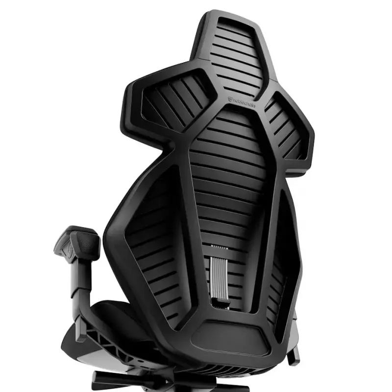 Silla gaming noblechairs DAWN — asiento acolchado, carga máx. 110 kg, ancho de asiento 53 cm, negra