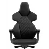 Silla gaming noblechairs DAWN — asiento acolchado, carga máx. 110 kg, ancho de asiento 53 cm, negra