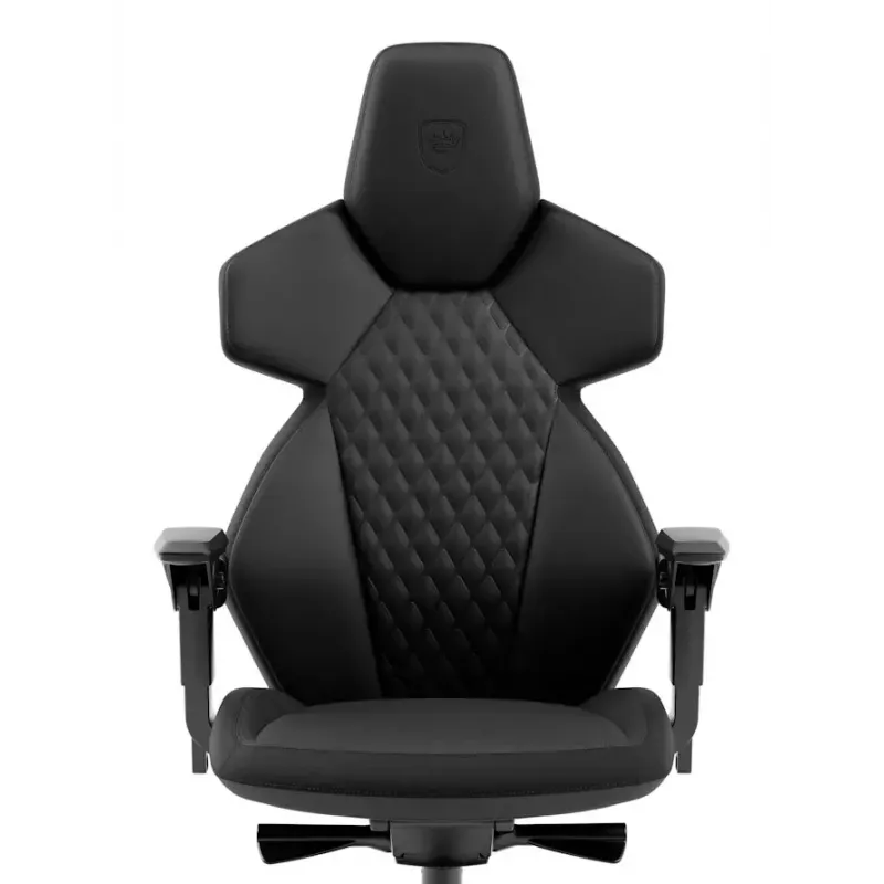 Silla gaming noblechairs DAWN — asiento acolchado, carga máx. 110 kg, ancho de asiento 53 cm, negra