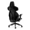 Silla gaming noblechairs DAWN — asiento acolchado, carga máx. 110 kg, ancho de asiento 53 cm, negra