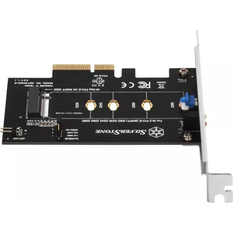 Adaptador PCIe SILVERSTONE SST-ECM21-E — compatibilidad con PCIe 4.0