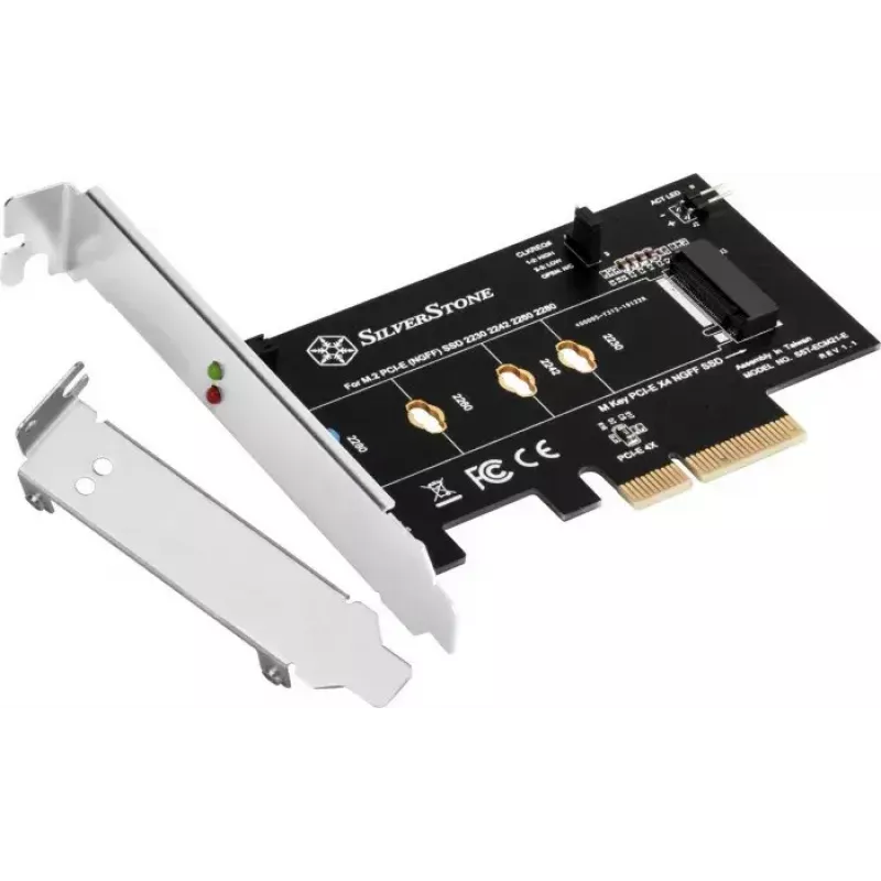 Adaptador PCIe SILVERSTONE SST-ECM21-E — compatibilidad con PCIe 4.0