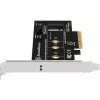 Adaptador PCIe SILVERSTONE SST-ECM21-E — compatibilidad con PCIe 4.0