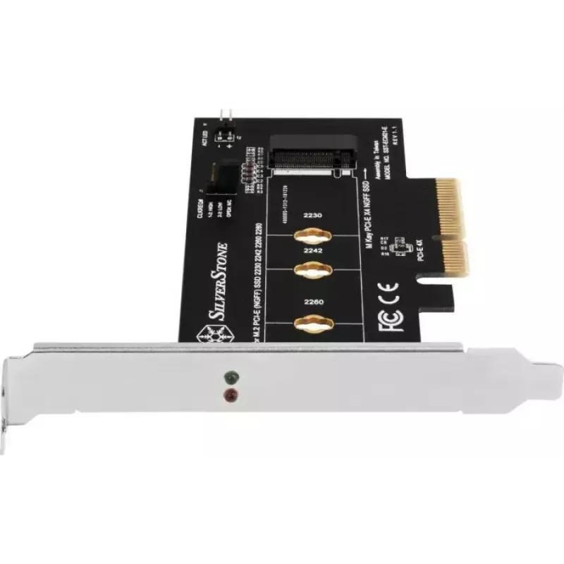 Adaptador PCIe SILVERSTONE SST-ECM21-E — compatibilidad con PCIe 4.0