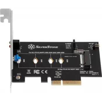 Adaptador PCIe SILVERSTONE SST-ECM21-E — compatibilidad con PCIe 4.0