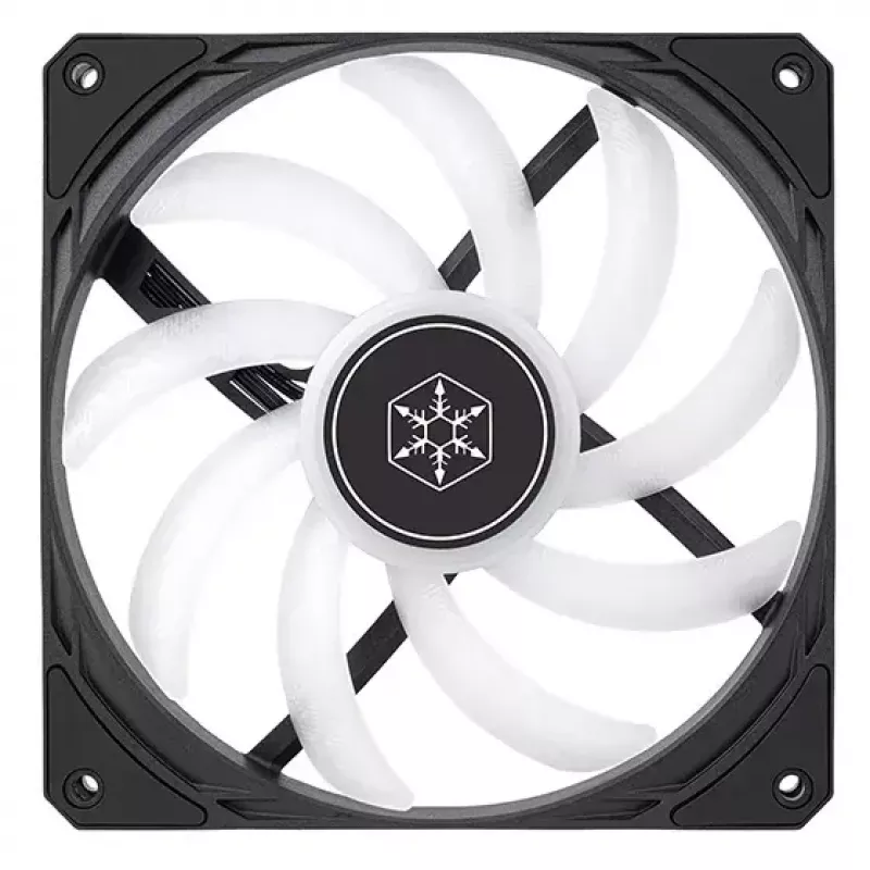 Ventilador Silverstone SST-AS140B-ARGB 14 cm 1700 RPM 33 dB negro