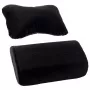 Set de cojines noblechairs NBL-SP-PST-002 — set de 2 cojines negros para asiento y soporte lumbar
