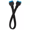 Cable de alimentación interno Corsair CC-8900244 0,3 m conector macho a macho