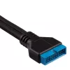 Cable de alimentación interno Corsair CC-8900244 0,3 m conector macho a macho